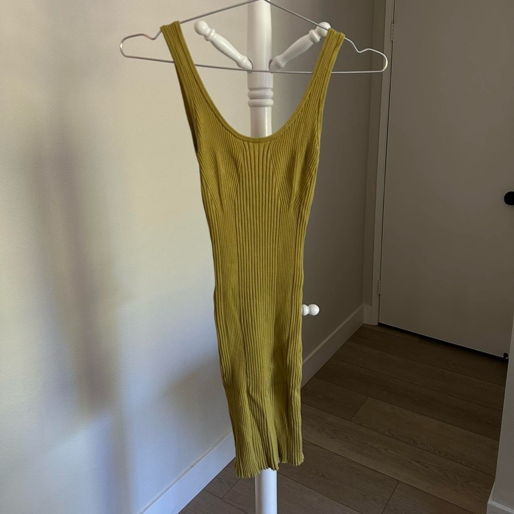 H&M - rib-knit bodycon dress